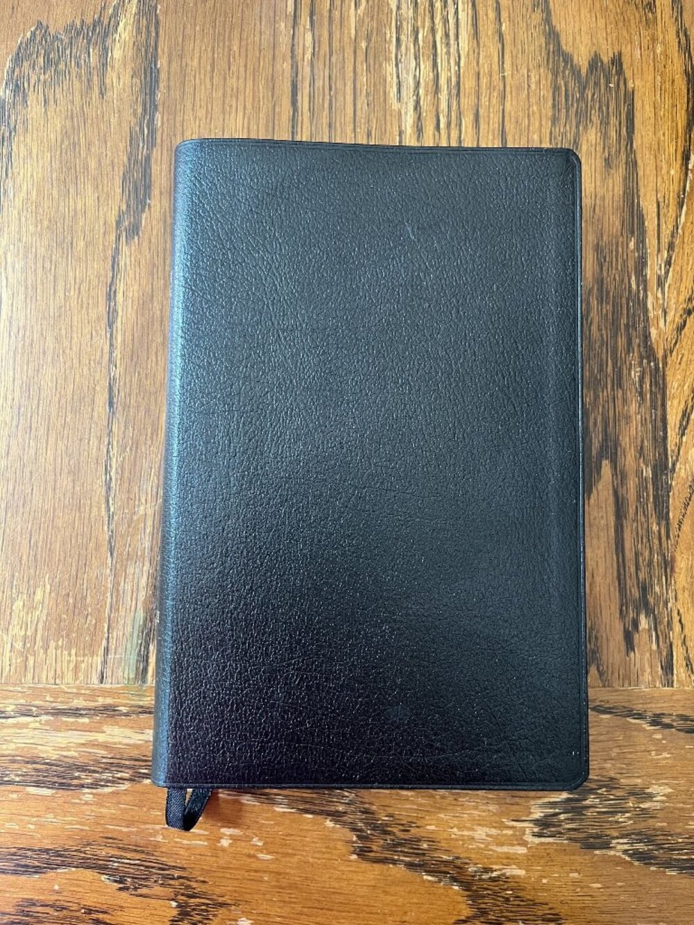 NIV Thinline Bible Black, Bonded Leather